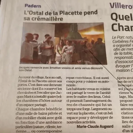 Ostal De La Placette A Dans Les Hautes Corbieres Gæstehus 3*